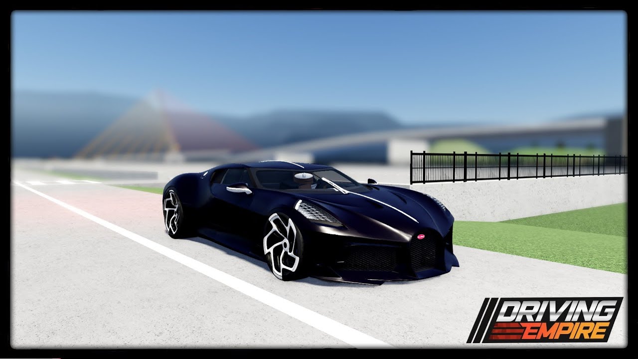 Driving the LIMITED Bugatti La Voiture Noire in Driving Empire! - Roblox