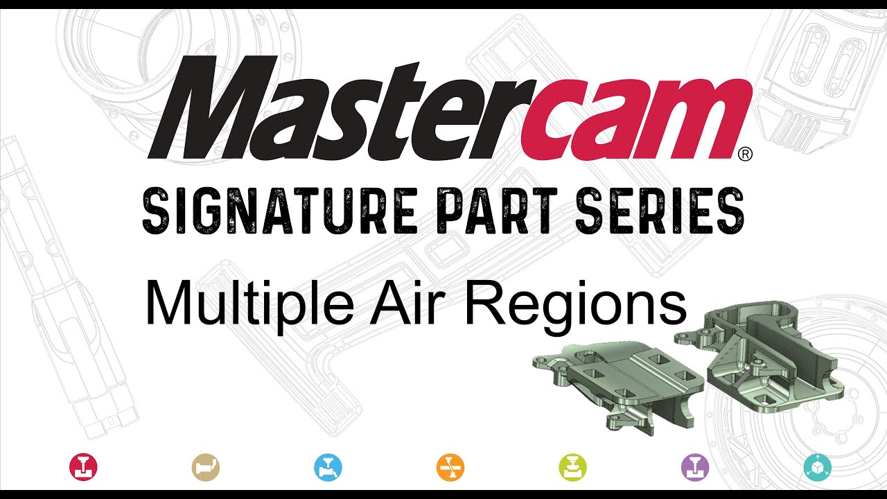 Signature Part- Aerospace Latch Multiple Air Regions