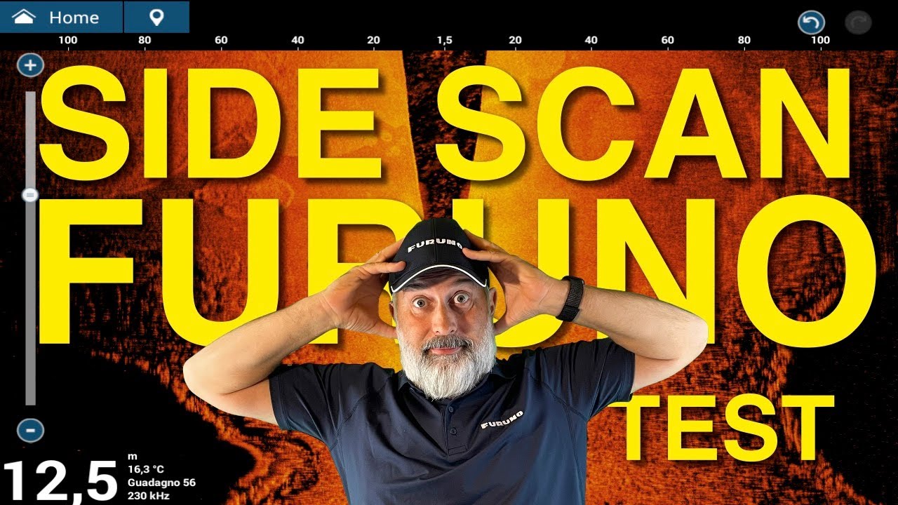 TEST NEW SIDE SCAN FURUNO