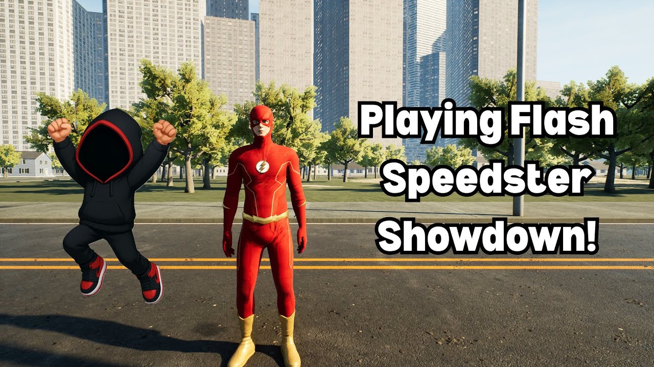 Playing Flash Speedster Showdown!