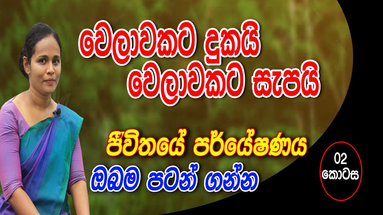 ඔබ සාදාගත් ගති පොදියේ කලු ගති ඉවත් කර සුදු ගති වැඩි කර ගන්නේ කෙසේද || Part 02 ||  Siwhela TV