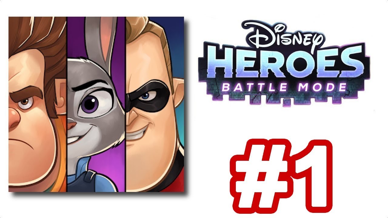 Disney Heroes Battle Mode Android/iOS Gameplay Walkthrough Part 1 | GuideAZ
