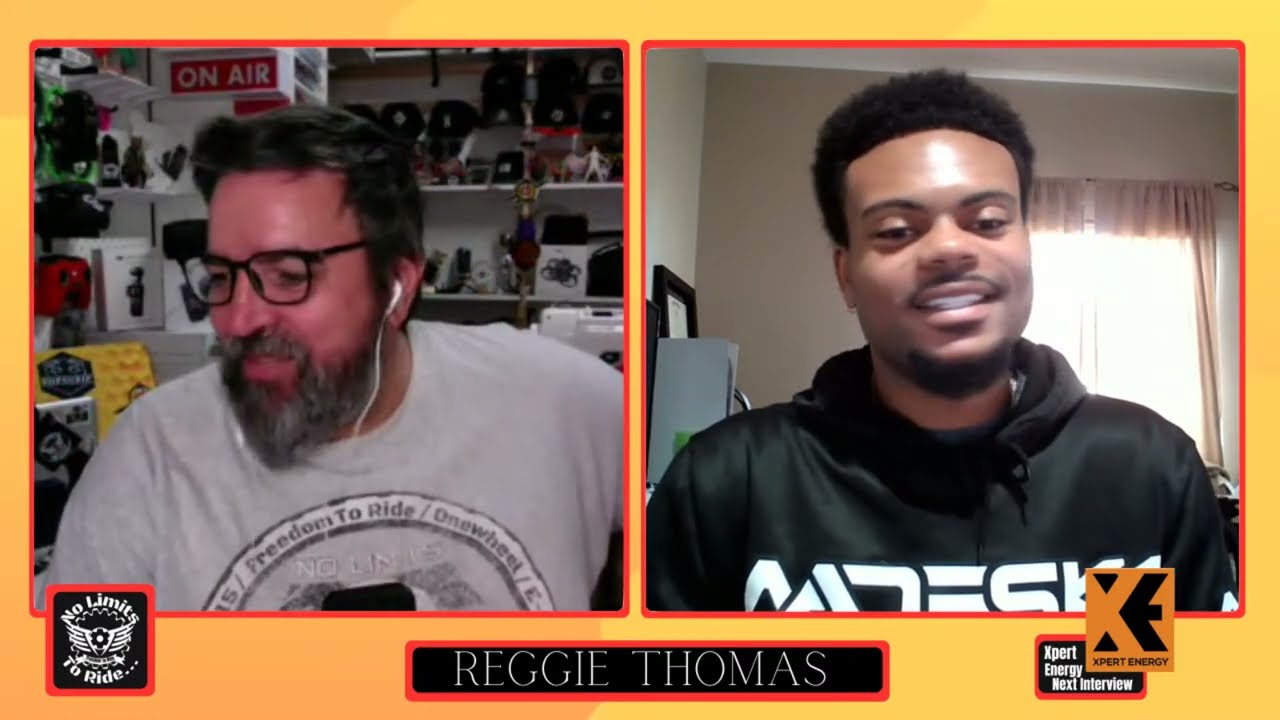 No Limits To Ride... & Talk ep #379 - Reggie Thomas / @electrivv