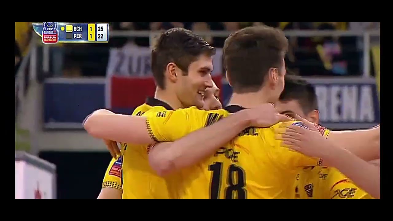 PGE Skra Bełchatów 3:1 Sir Safety Perugia mecz o półfinał Liga Mistrzów 2014/15