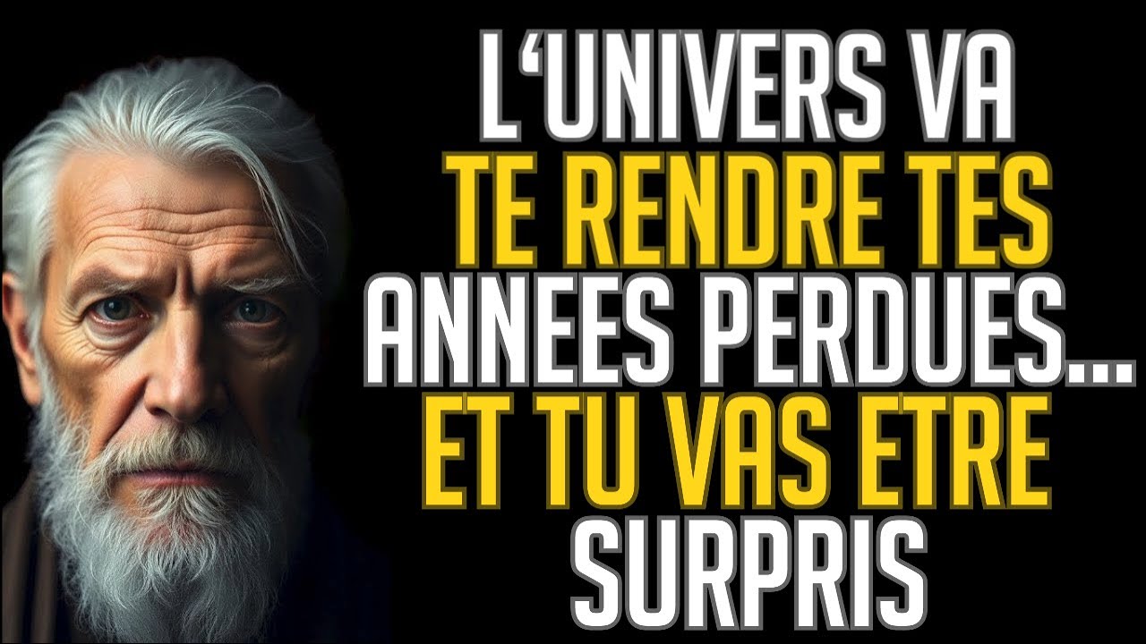 L’UNIVERS VA TE RENDRE TES ANNÉES PERDUES… ET TU VAS ÊTRE SURPRIS – CARL JUNG