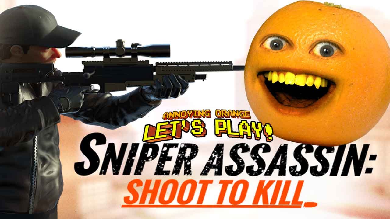 Раздражающие оранжевые игры - Sniper 3D