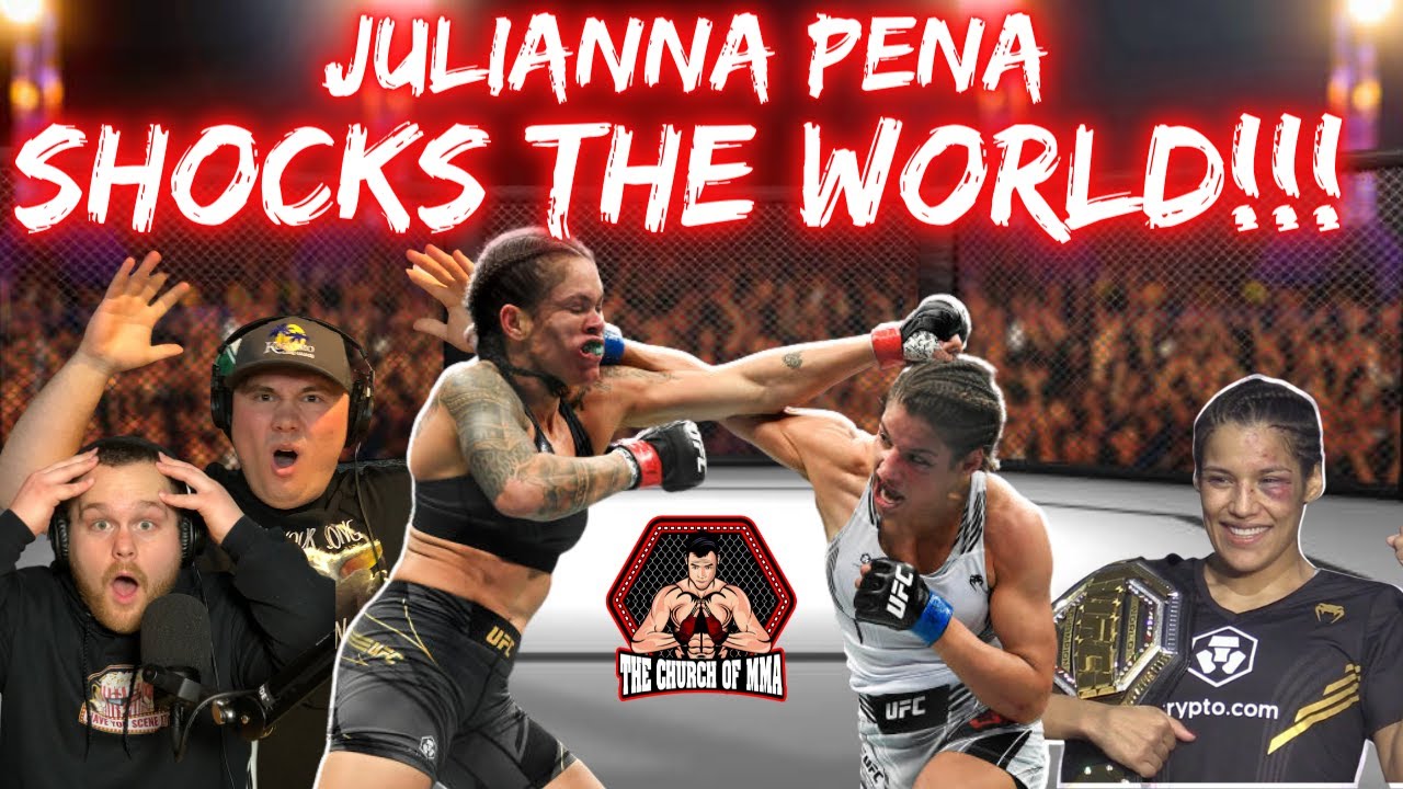 Julianna Pena SHOCKS THE WORLD becomes the NEW UNDISPUTED WOMEN'S BANTAMWEIGHT CHAMPION OF THE WORLD