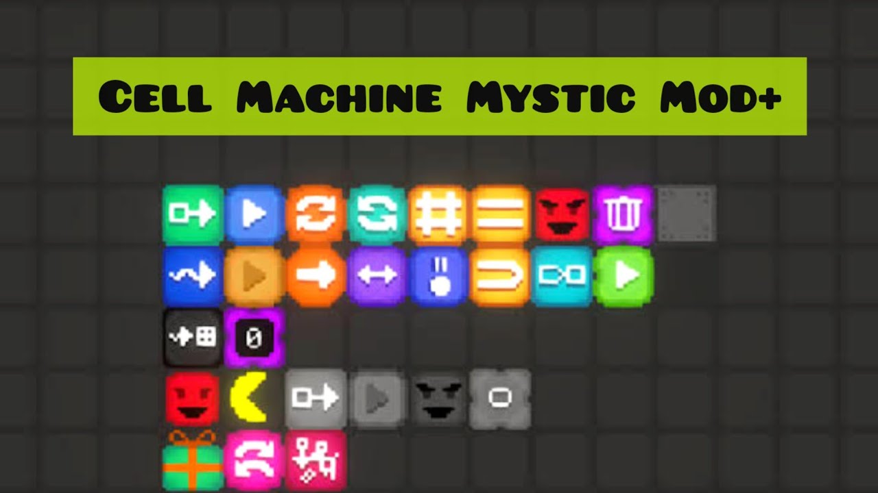 Title Screen of CMMM+ ( Cell Machine Mystic Mod Plus+) #shorts