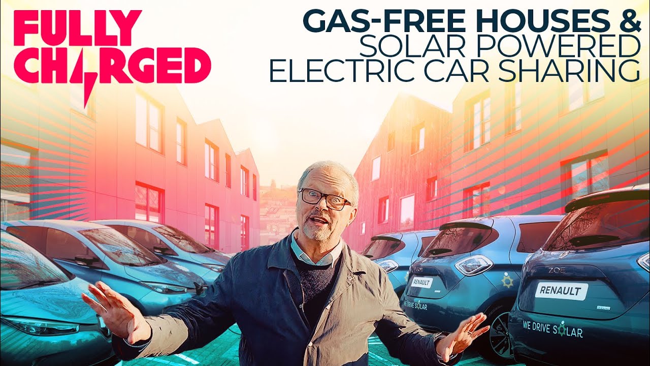 Gas-Free Houses & Solar Powered Electric Car Sharing