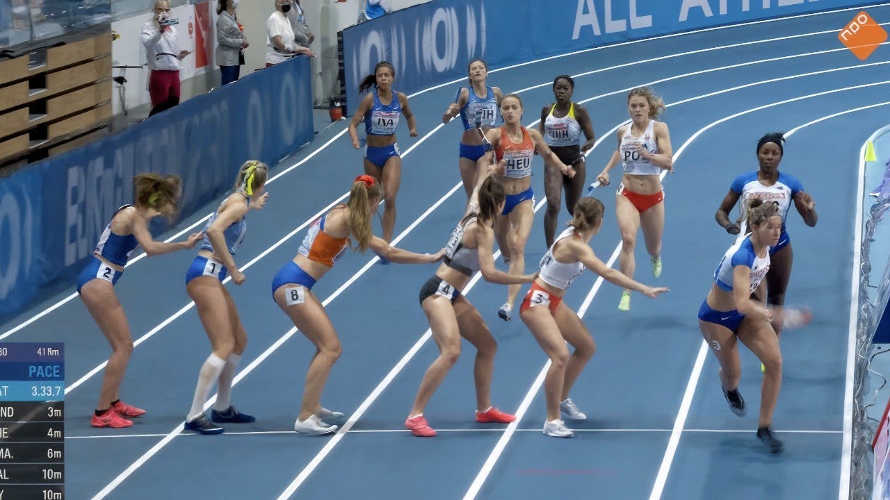 Wow The Fastest Women's 4x400m | Netherlands' Femke Bol, Jamaica