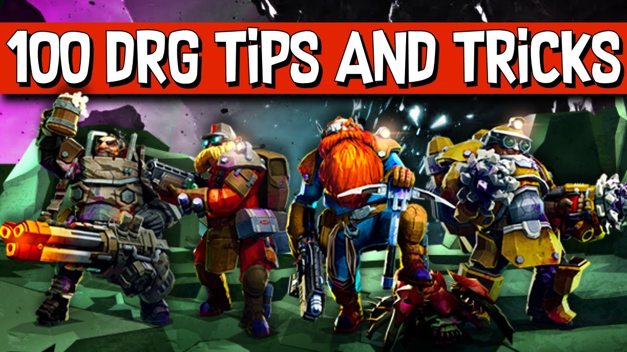 100 советов и рекомендаций Deep Rock Galactic