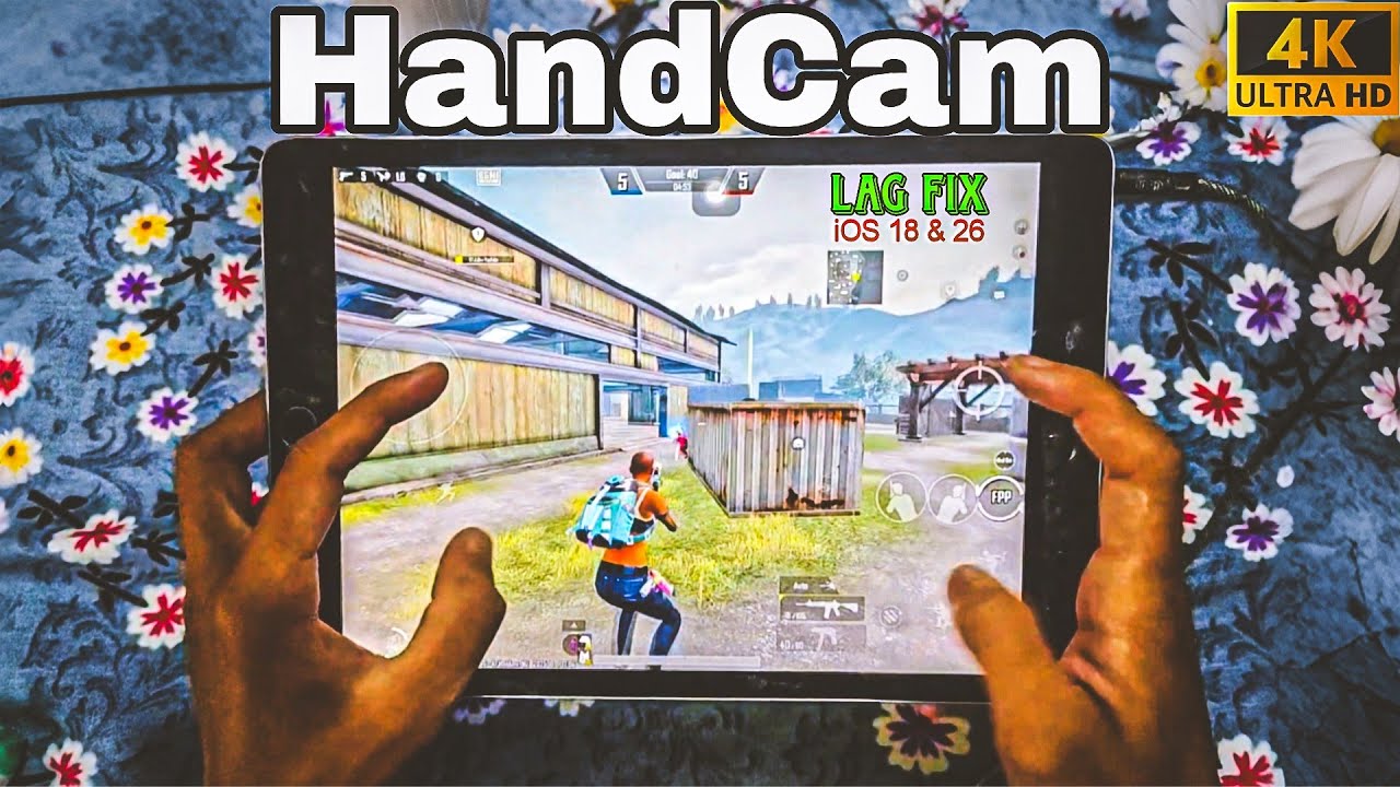 iPAD 9 BGMI HANDCAM🔥 AND LAG FIX✅ iOS 26