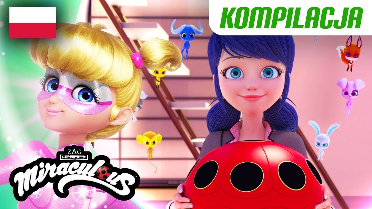 🐞 SEZON 4 – WSZYSTKIE ODCINKI PO POLSKU 🇵🇱 | Kompilacja 2 | Miraculum: Biedronka i Czarny Kot