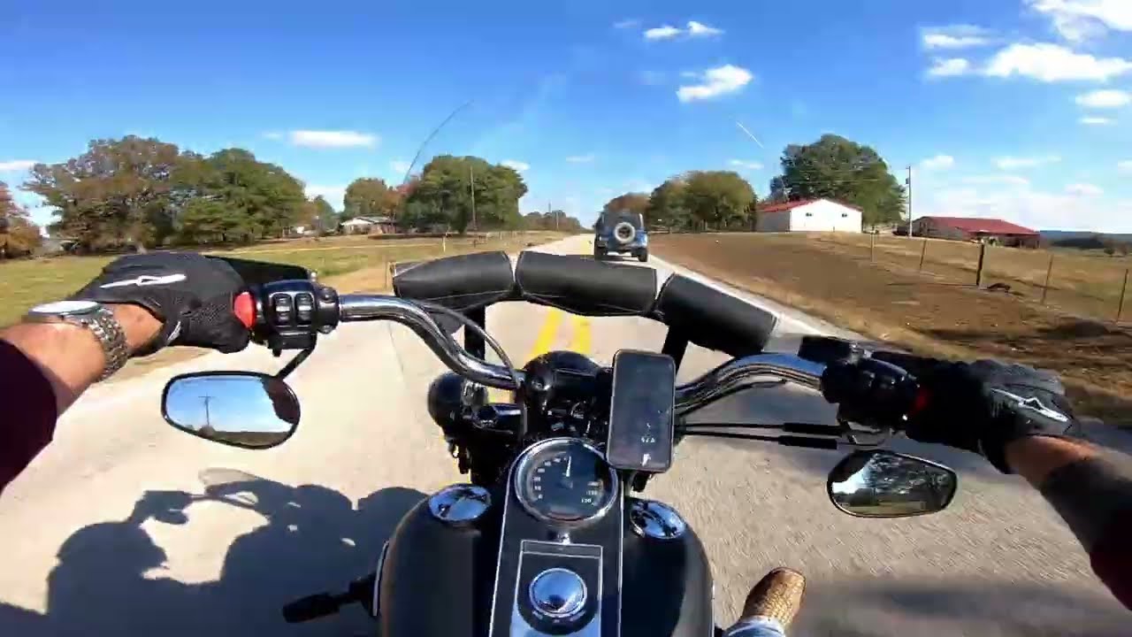 Cinematic View of The Talimena National Scenic Byway