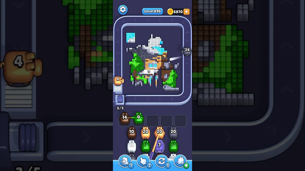 Pixel Flow level 896