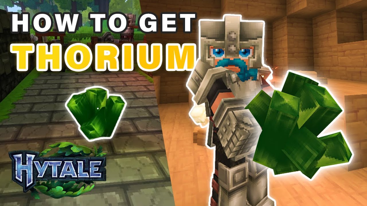 Where to find Thorium Ore ► Hytale