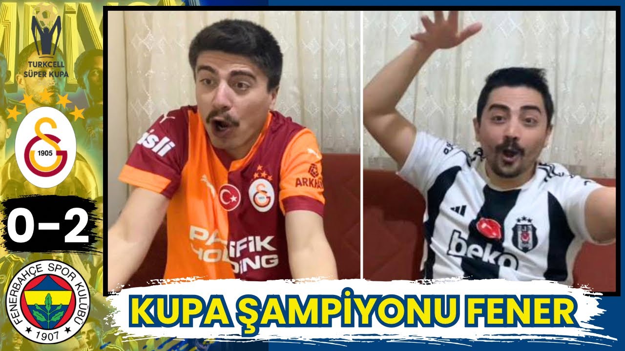 GALATASARAYLI ÇILDIRDI ! KUPA FENERBAHÇENİN GALATASARAY 0-2 FENERBAHÇE ! #fenerbahçe 