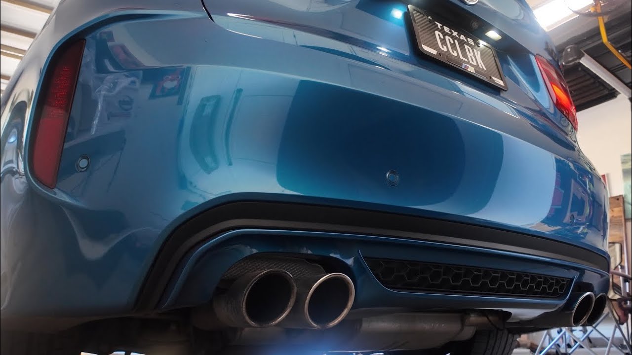 2018 BMW X6M downpipe cruise