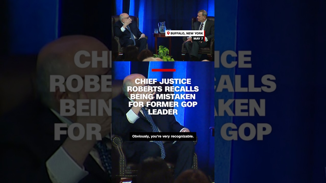 Chief Justice Roberts recalls being mistaken for former GOP leader