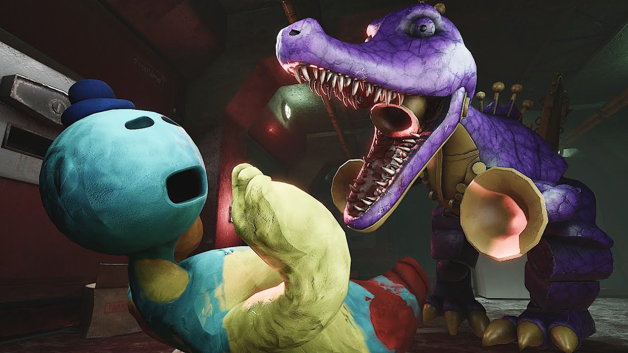 What if DOEY Meets with SAXOSAURUS - Poppy Playtime Chapter 5