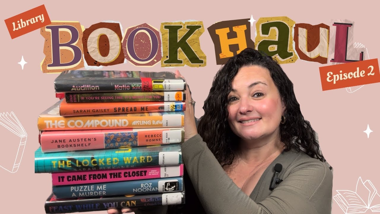 Another Book Haul! 📚 Library Edition ✅