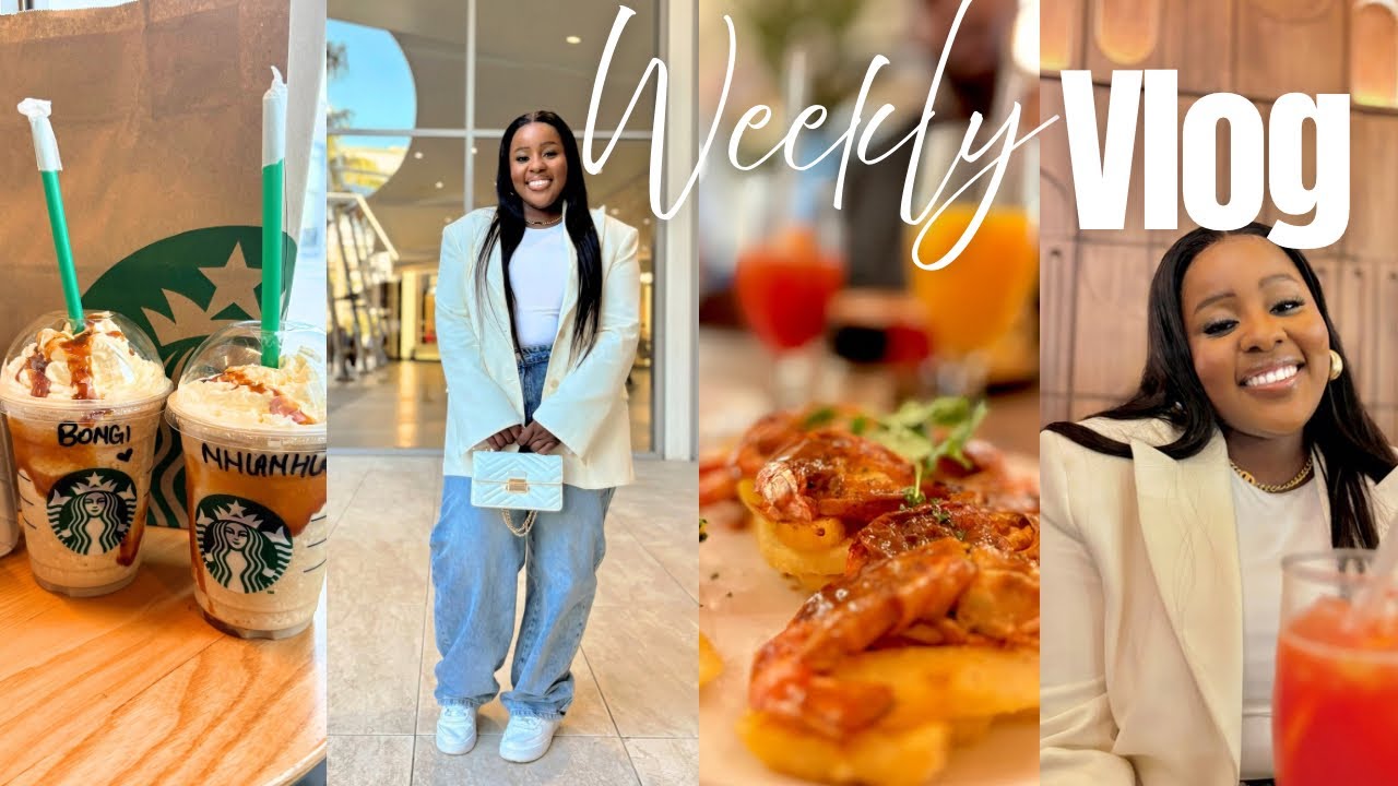 VLOG: We went Bowling guess who won? ,another dinner date,church & work ootds|South African YouTuber
