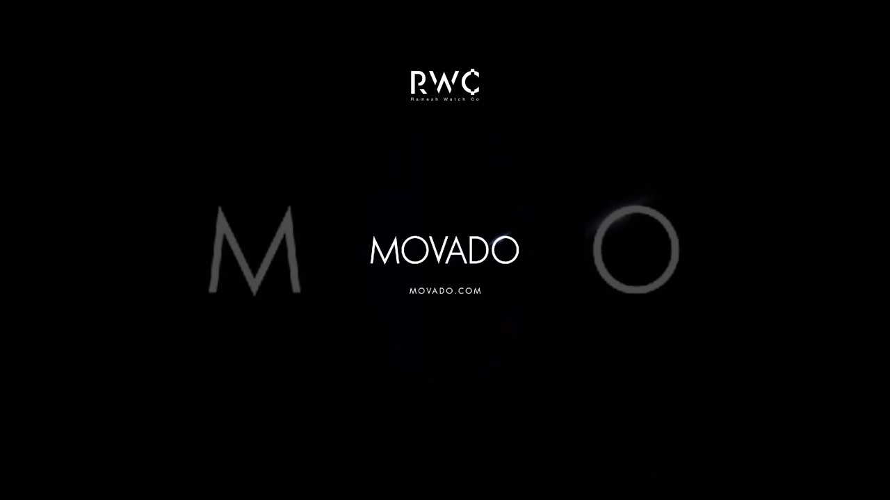 Exploring Exquisite Movado Watches from Ramesh Watch Co.