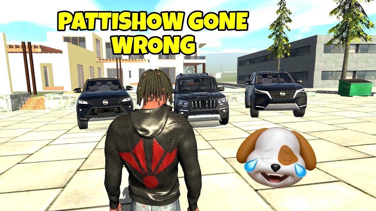 PATTISHOW GONE WRONG🐶😧 INDIAN BIKE DRIVING 3D STORIES [ MALAYALAM ]