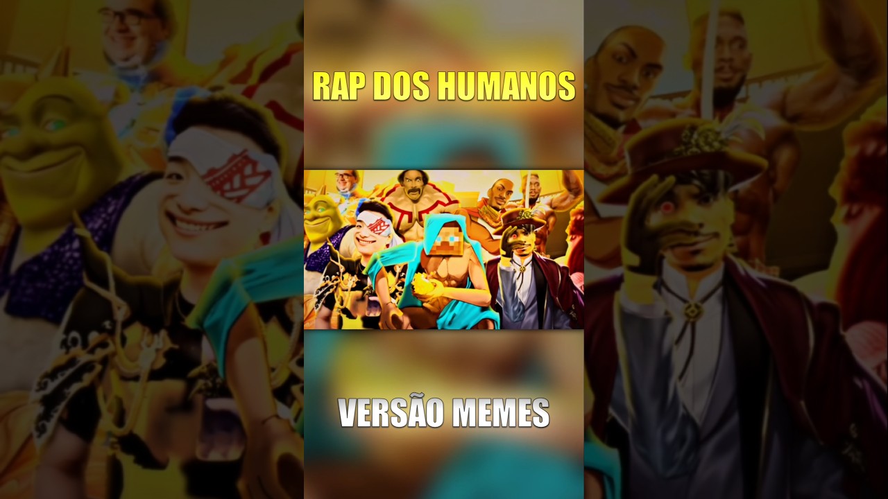 Rap dos Humanos | @M4rkim | Vers&atilde;o Memes #recordofragnarok #memes #rapgeek