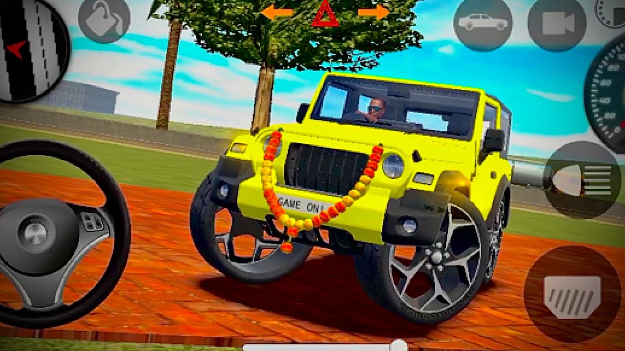 (HINDI SONG 🎧)|| MODIFIED MAHINDRA THAR 🚘 || GAMEPLAY 🎮 || 