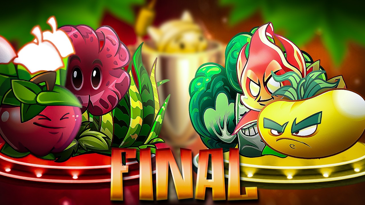 ФИНАЛ моего 1 чемпионата по PvZ2||Адская мартира против Тихоня на задней парте.