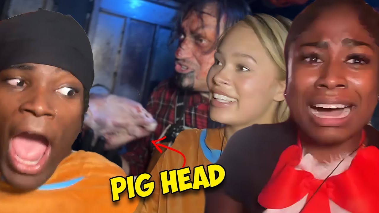 I Went To 17 doors Haunted House W/ Yonna & KanelJoseph!!!!!
