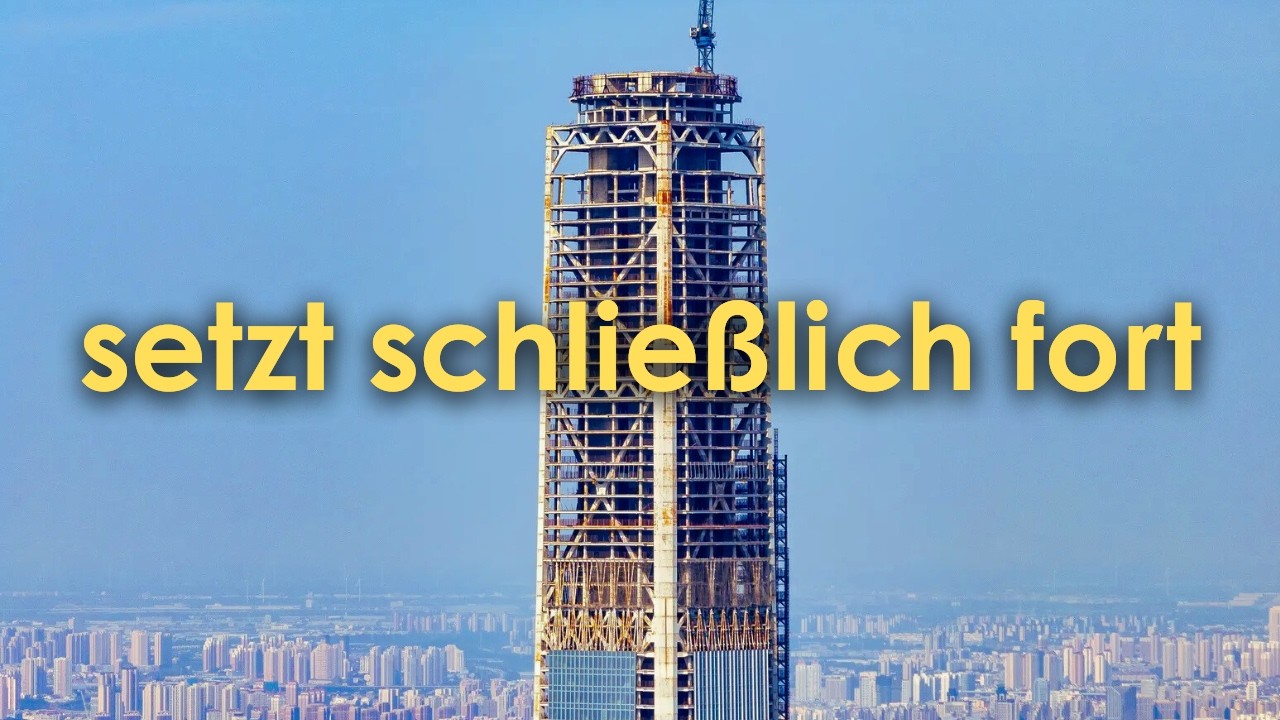 China nimmt den Bau des höchsten verlassenen Turms der Welt wieder auf