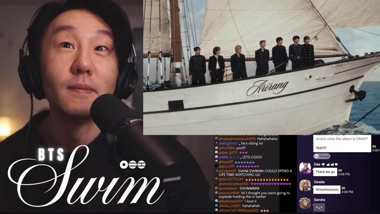 BTS (방탄소년단) SWIM REACTION