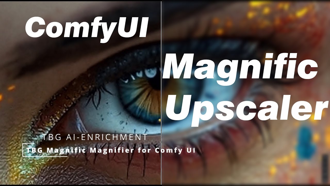 ComfyUI&rsquo;s Plug-and-Play Magnific AI Alternative! TBG Magnific Magnifier Node Preview