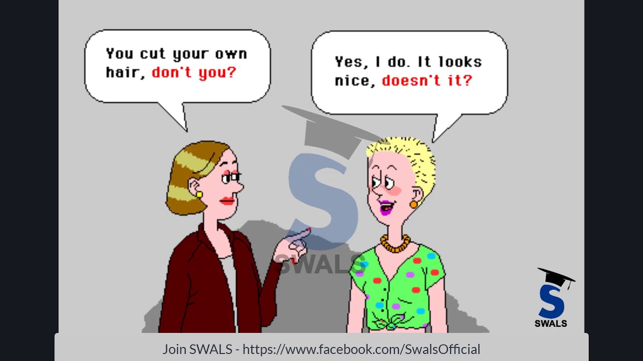 Daily English Conversation Animated Cartoon II Design by Syed Wajahat Alvi