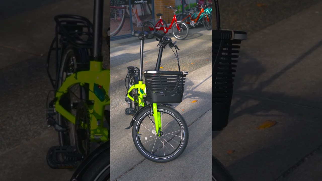 Tern folding bike accessories - Bags, Baskets and Racks #jvbikevancouver #ternbikes #bikeaccessories