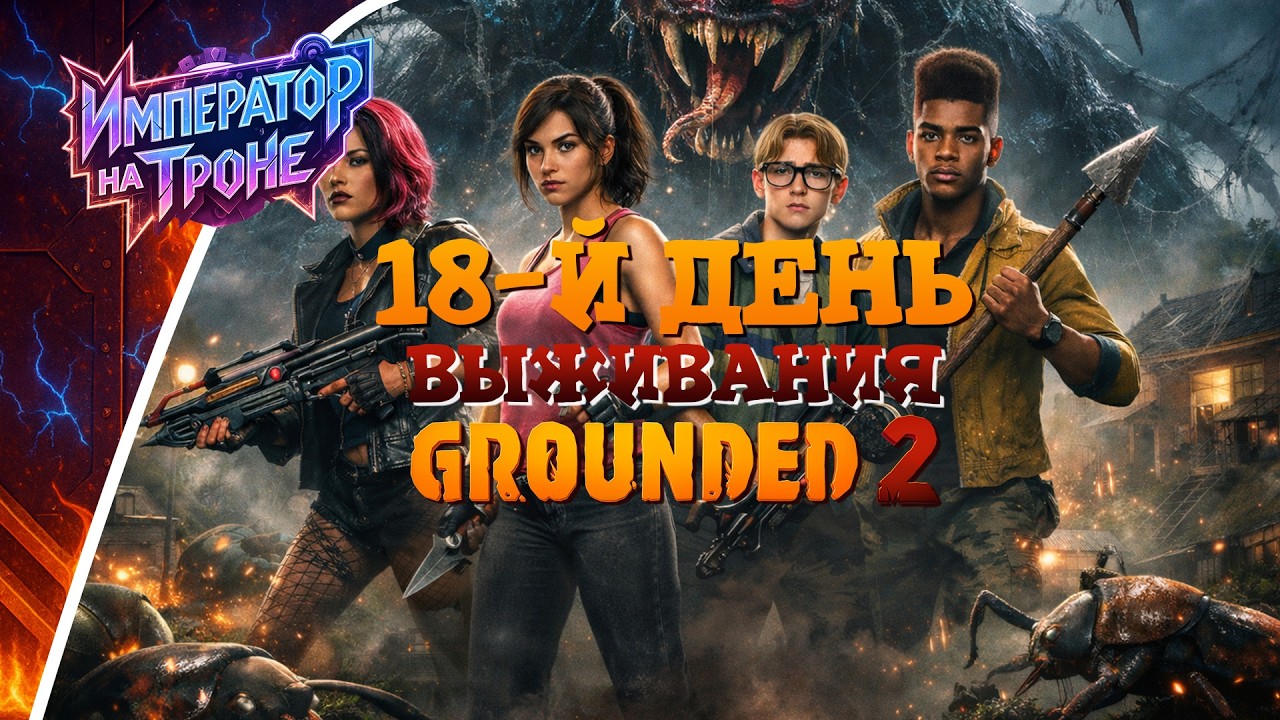 18 ДНЕЙ ВЫЖИВАНИЯ В GROUNDED 2 | Пчеловод