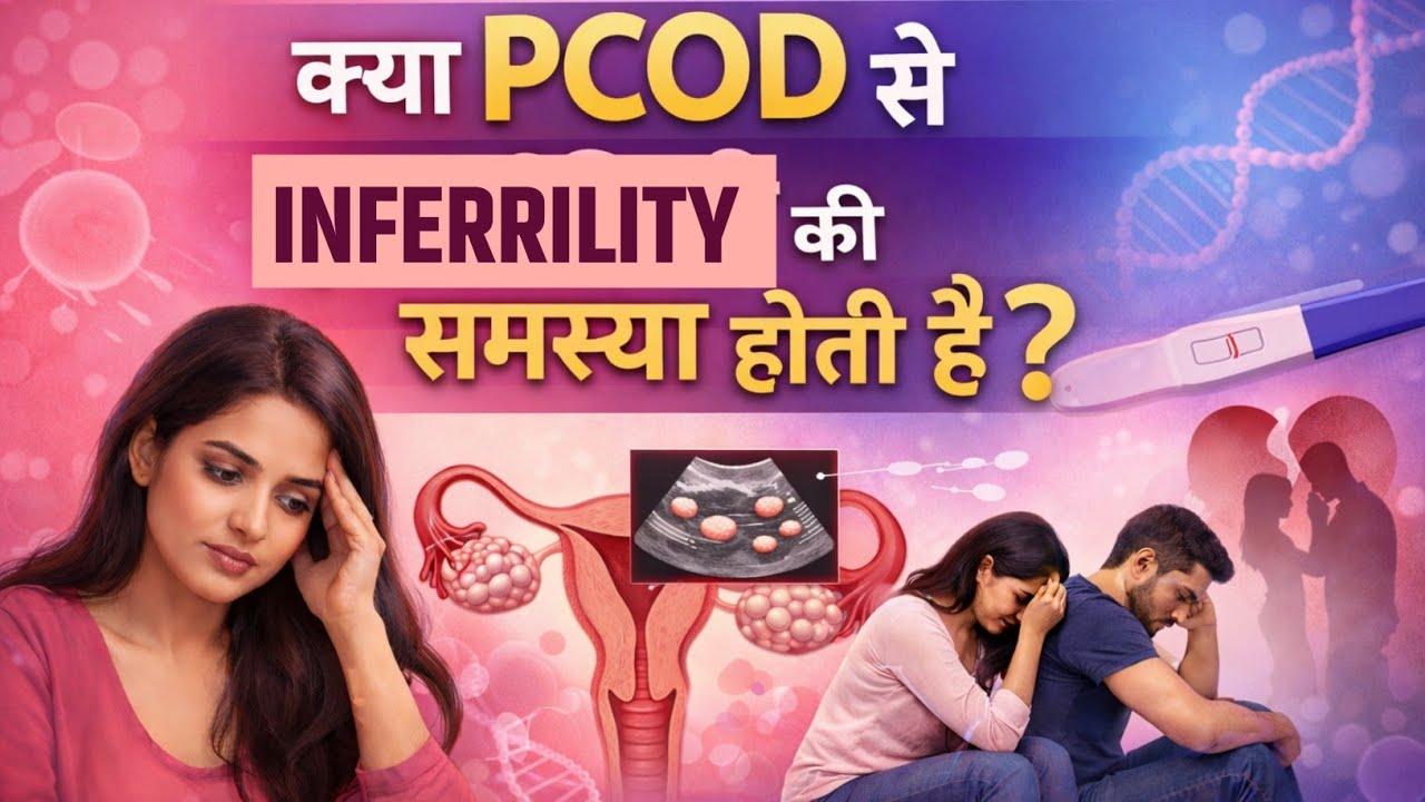 PCOD के कारण Infertility क्यों होती है? PCOD में Pregnancy Possible है या नहीं? Dr.Babita Rathore