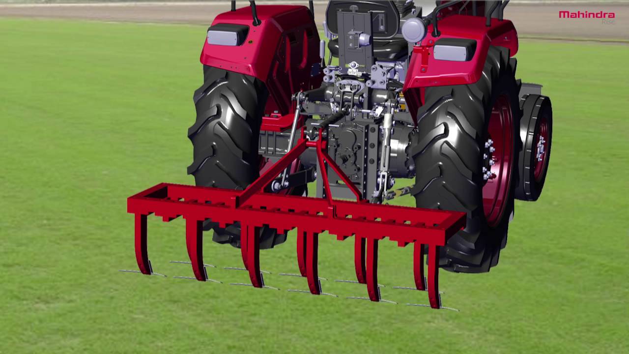 Mahindra Tractors - Mahindra Yuvo - 17 Attaching of Implements