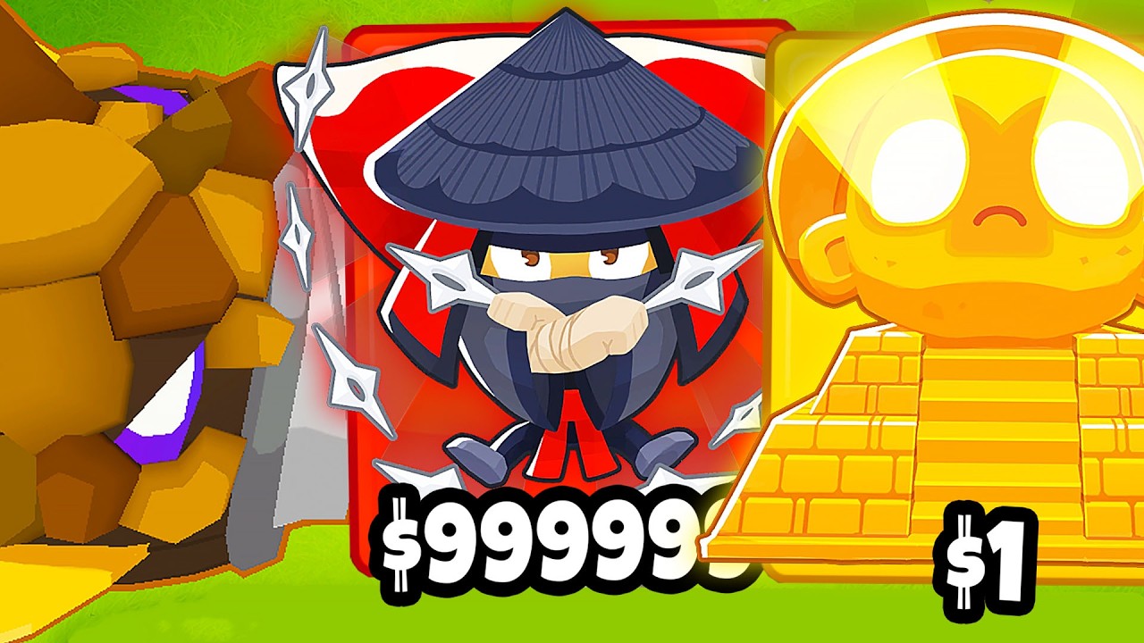 Tylko LOSOWE MAŁPKI w BLOONS TD 6 vs BOSS DREADBLOON