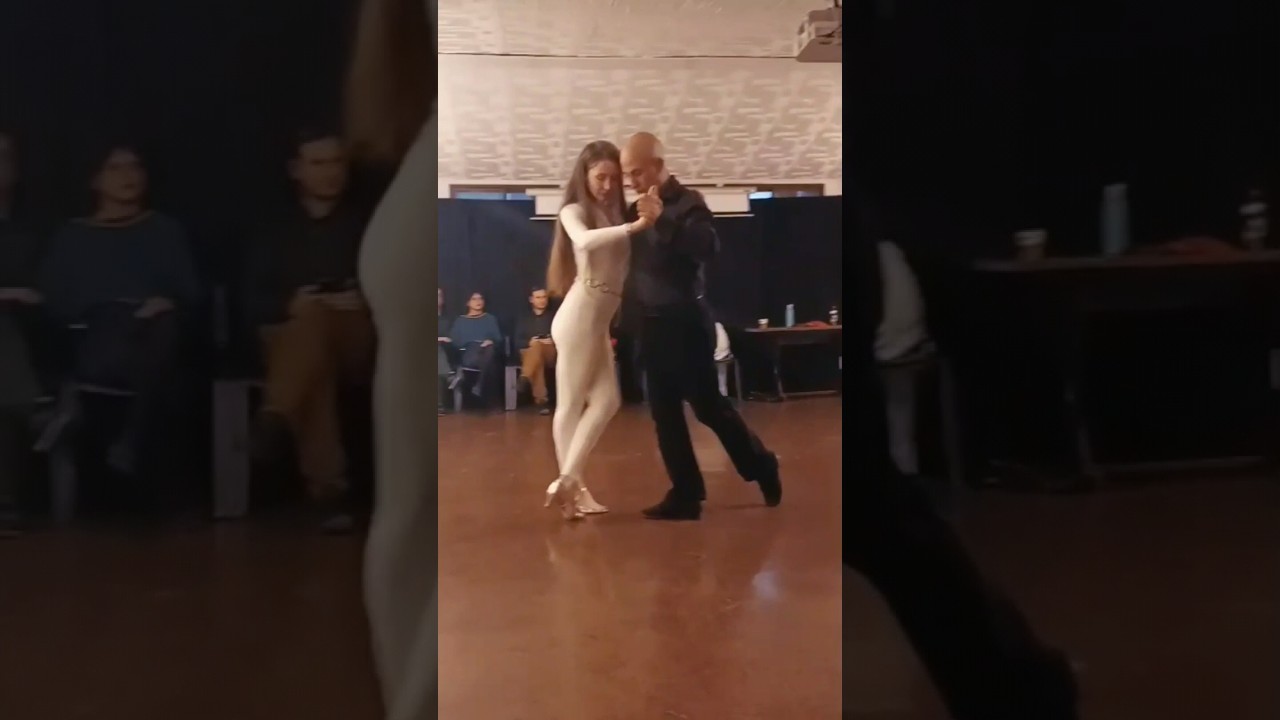 Elena Karm&iacute;nia Nuitagu&oacute;riz & Cristian Bravo | Demo Tango Class | Santiago, Chile | 2024