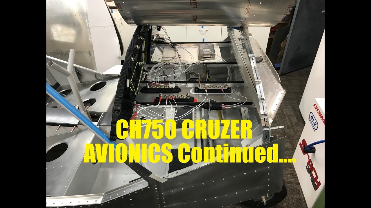How I installed the Avionics in my CH 750 Cruzer