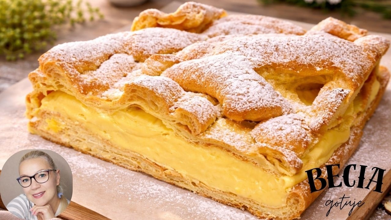 Karpatka, najlepsza na świecie.  Krok po kroku - dla początkujących.Becia gotuje i poleca.