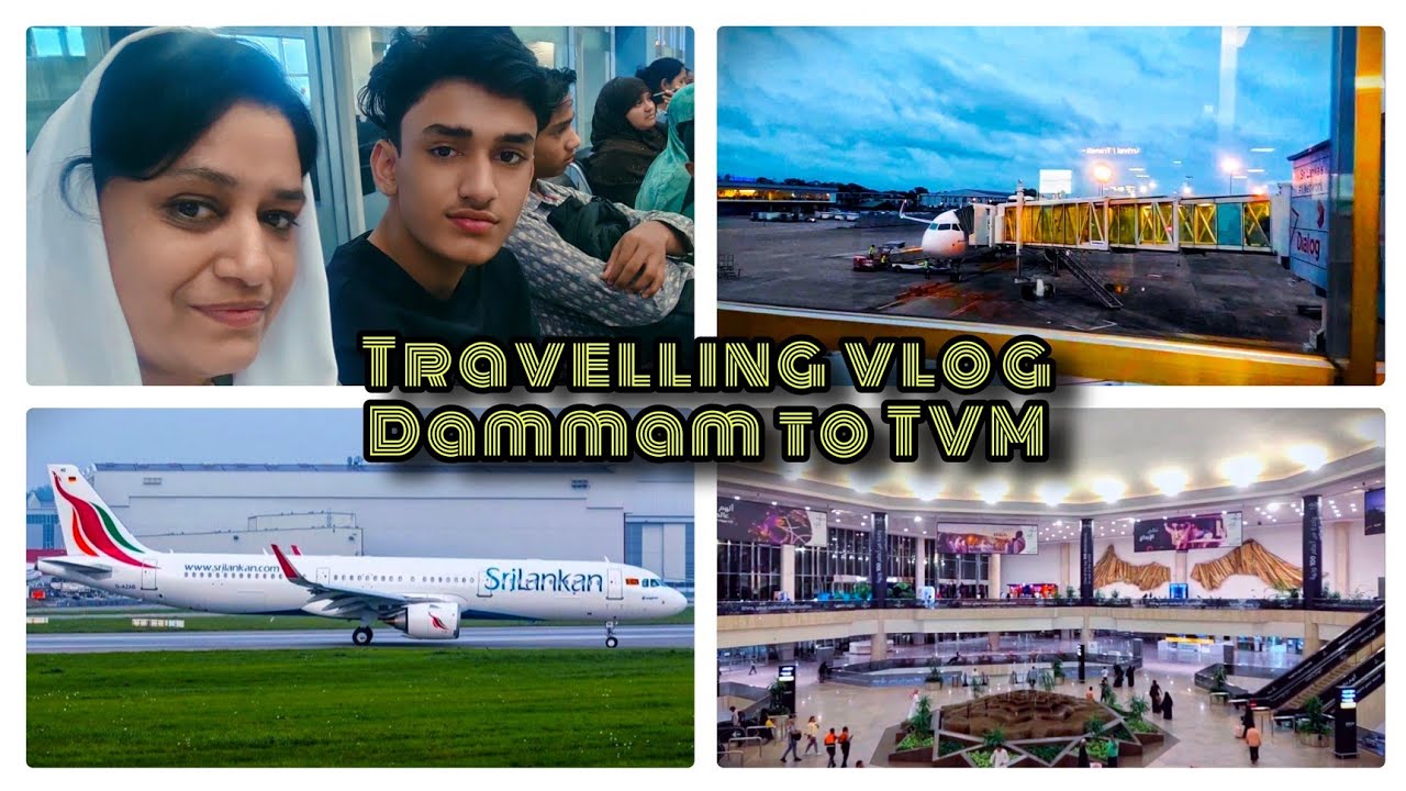 Travelling vlog✈️❤️|| Dammam to TVM || srilankan airways || Airbus a321neo✈️ ||Sheejas recipe world