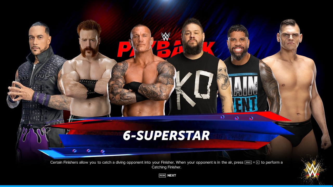 FULL MATCH: Six-Pack Challenge | WWE Payback 2026 – WWE 2K24