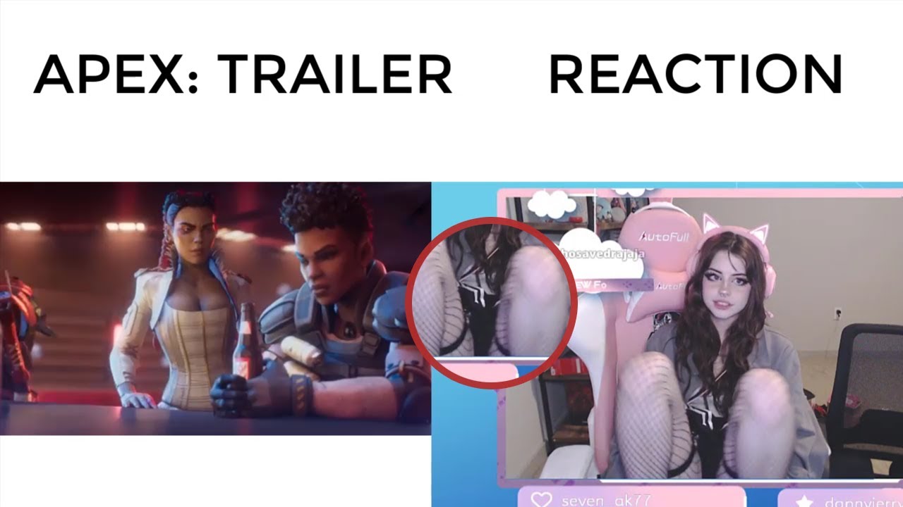Apex legends Saviors hannahowo Reaction