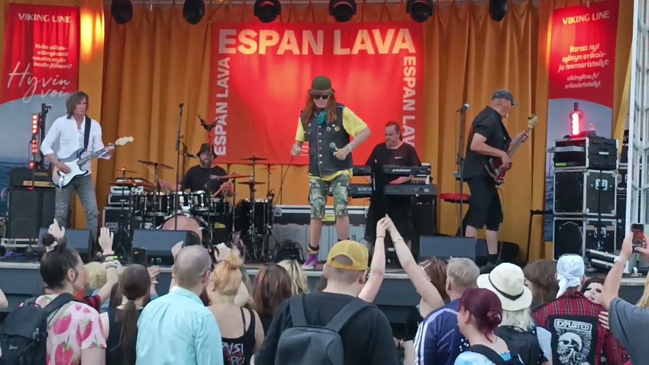 Pelle Miljoona Band - Guantanamera - Espan lava, Helsinki, 18.7.2025