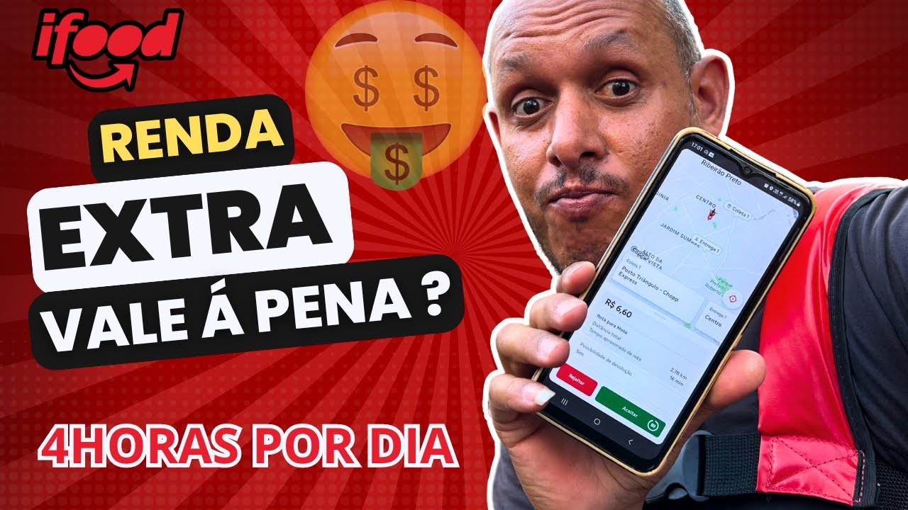 ifood entregador como renda extra vale &aacute; pena - VLOG - o curioso maneiras - Vlogs - motovlog