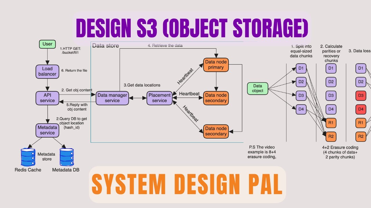 Design an Amazon S3 or Object Storage